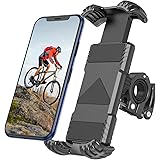 Riapow Handyhalterung Fahrrad Handyhalter Motorrad - Universal Fahrrad Handyhalterung 360° Drehung Einstellbare Abnehmbare Mo