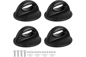 ANYUAN BOY Lot de 4 poignées universelles pour couvercle de casserole, couvercle en verre, couvercle de poêle avec vis, boutons de rechange, casserole