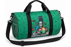 MINECRAFT – ryggsäcksväska för gymsport barn och tonåringar storlek 45 x 29 x 33 cm