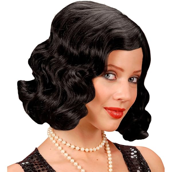 Funidelia Cappello Charleston Anni 20 Per Donna – Accessorio Costume Cabaret, Nero, 100% Poliestere
