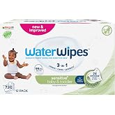 WaterWipes Children's Bio Wet Wipes 60 Pieces x 12 Pieces (720 Leaves) - Toddler