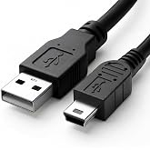 Furalis Mini USB to USB Şarj ve Data Kablosu 1.5 METRE - USB 2.0 Veri + Şarj - USB-A'dan Mini USB-B'ye (5 Pin) - Dijital/Aksi