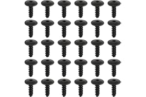 RICHSTORY 30PCS Screw Bolt Retainer, Auto Fenders Torx Screws Wheel Arch Inner Liner Splash Guard Screws Compatible with Volkswagon Audi Engine Cover Undertray