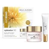 Bella Aurora Splendor 50 Pack Anti-Aging Firming and Illuminating | Daily Ritual +50 Years | Global Day Cream + Anti-Aging Ey