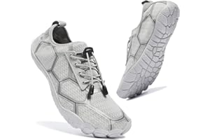 NeedBo Buty do chodzenia boso, buty plażowe, męskie buty do wody, outdoorowe, do szybkiego nurkowania, surfowania, pływania, sportów wodnych, szerokie palce, buty do surfowania, rozm. 40-50 EU