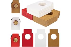 Salbsever 150 etichette di carta per bottiglie di vino, etichette per cantine di 3 colori, pennarelli riutilizzabili da appendere per portabottiglie di vino, etichette rosse su entrambi i lati per