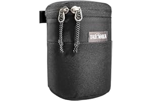 ‎TATONKA Tatonka Objektivtasche Lens Pocket - Gepolsterte Tasche für Kamera-Objektive bis 11 cm oder 16 cm Länge - Mit Gürtelbefestigung und Reißverschlussdeckel