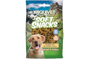 Arquivet Soft Snacks Duo d'agneau et Riz pour Chien 100 g (Lot de 1)