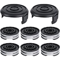 Lot de 4 bobines de fil de rechange pour coupe-bordure - Compatible avec One Ac14Rl3A-18V