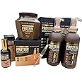 Keratin Queen Brazilian Professional Hair Care Set – Moisturizing Protein Treatment for Repair, Nourishment, and Shine. Includes Shampoo, Conditioner, Hair Mask, and Hair Oil (Set of 4)