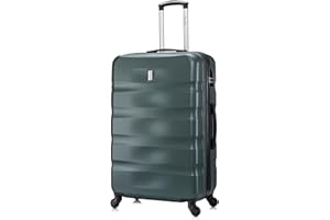 CELIMS - Valise Grande Taille 23kg 75cm | Valise Grande XXL | Valise Légère et Rigide | Vert
