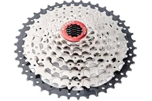 KTKEET Cassetta a 8 velocità per mountain bike, 11-30T/32T/34T/36T/40T/42T/46T, pignone per bicicletta a 8 velocità, compatibile con Shimano Ultegra XT Sunrace Sram