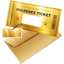 6 Stück Goldene Rubbelkarten Zum Selbst Gestalten | Gutschein-Karten Mit Umschlägen Für Geburtstag & Events