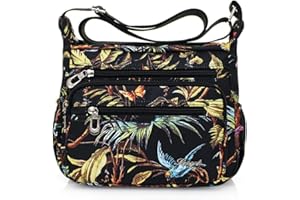 HERCMNOY Umhängetasche für Damen, Umhängetasche, Handtasche, Geldbörse, Freizeit, Reisen, mehrere Taschen, Kuriertasche