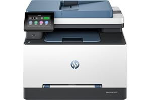 HP | Color LaserJet Pro | 4.3" Display | Wireless | Print, Copy, Scan | Automatic Duplex | Print Speed: 25ppm (black/color) | 50-sheet ADF | LJ3303sdw | UAE Version