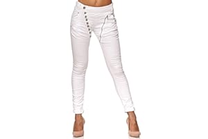 Elara Jeans Donna Boyfriend Abbottonatura dei Bottoni Chunkyrayan
