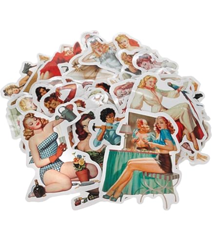 Sticker Et Autocollant Jambe Pinup