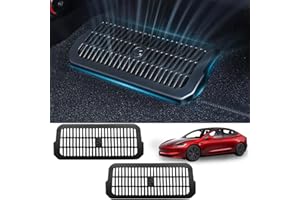 Arcoche Housse De Ventilation Pour Tesla Model 3 Highland, Protection De Ventilation Sous Le Siège, Sortie De Climatisation/Prise D'Air Pour Tesla Model 3 Highland Accessories 2024 (2 Pièces)