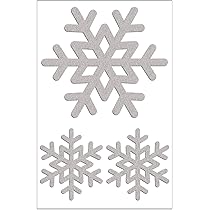 Tappeto In Feltro Natalizio - Fiocco Di Neve - Foto 5