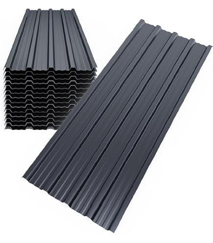 ZIUSFAC Polycarbonaat Paneel Heldere Dakbedekkingsplaten 90×90cm 150×90cm, Dakpaneel Warmte-Isolerende Dakplaat Met Schroeven, Dakpannen Bekleding Wandbekleding 2mm Dik, 5/12/20 Stuks(4Pcs,36.6x51in/9