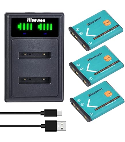 2 Batterie + Caricabatteria Da Auto E Rete Per Olympus Li-40B / Li-42B - Compatibile Con FE, Mju, TG, VG, VR