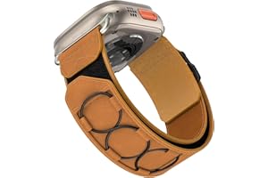 Osinaga Skórzany pasek do Apple Watch Bransoletka 49 mm 44 mm 45 mm 42 mm, skórzany pasek zastępczy do Apple Watch Ultra/Ultra 2, iWatch Series SE 9 8 7 6 5 4 3 2 1