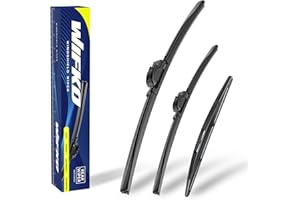 ‎WIFKO Wifko Scheibenwischer Kompatibel für BMW X5 F15 X5 M 2014-2018, Wischerblätter Vorne + Hinten, Set Frontscheibenwischer und heckscheibenwischer, Set für Frontscheibe und Heckwischer