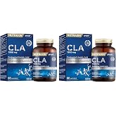 Nutraxin Tonalin CLA 1300 mg | Konjuge Linoleik Asit | Yağ Yakımını Destekler | Kas K&uuml;tlesi Koruyucu | 60 Yumuşak Kaps&uuml;l (2 p