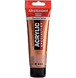 Amsterdam Acrylics Specialities 120 ml Tube - Metallic & Fluorescent Colors - Bronze