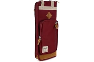 Tama TSB24WR Powerpad Designer Drum-Stick/Mallet Bag (Wine Red) - Sac pour baguettes de tambour