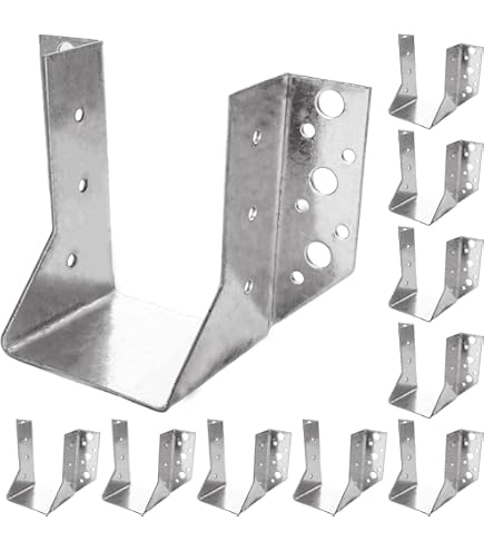 KOTARBAU® Set van 10 balkenschoenen, 38 x 110 mm, houten verbinders van