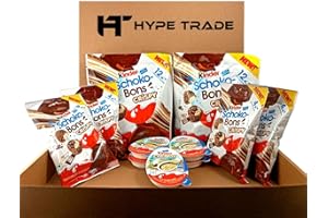 ‎HYPE TRADE Kinder Schokolade Mix Paket - Schokobons Crispy & Creamy