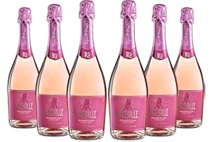 Vigneti Romio Vino Spumante Rosato Novebolle Romagna DOC, 11.5 % Vol, Confezione con 6 Bottiglie da 750 ml