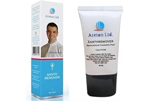 ARETON Gel con Ácido Glicólico al 70%, Vitamina A, Retinol - Quita xantelasmas, siringomas, queratosis seborreica, manchas oscuras, estrías, mejora las arrugas, peeling cosmético profesional en casa.