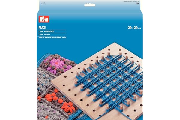Prym Loom Maxi Métier à tisser carré 29 x 29 cm, Beige
