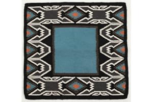 WESTRIDE Westernpad by Franck Perret Nebraska blau/schwarz 86x91cm