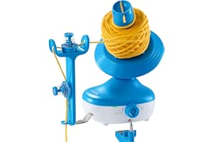 Caydo Cordless Electric Yarn Winder, 2H Running Time Rechargeable Automatic Cake Winder, Effortless Winding Spinner for Crocheting, Must-Have Tool for Yarn Enthusias