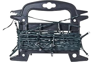 GEEZY Christmas String Light Reel Organiser Storage Rack Holder Cable Wire Tangle Free Tidy Strip