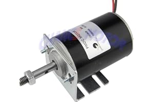 CHANCS CH-3420 Permanent Magnet 24V 7000RPM DC Motor 30W CW/CCW RHigh Speed DC Adjustable-Speed Motor Mounting Bracket Fixed Seat Holder