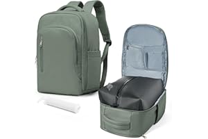 VGCUB Zaino Sottovuoto con Pompa Manuale Sacchi Sottovuoto Zaini da Viaggio Cabina Aereo Bagaglio a Mano Compressione