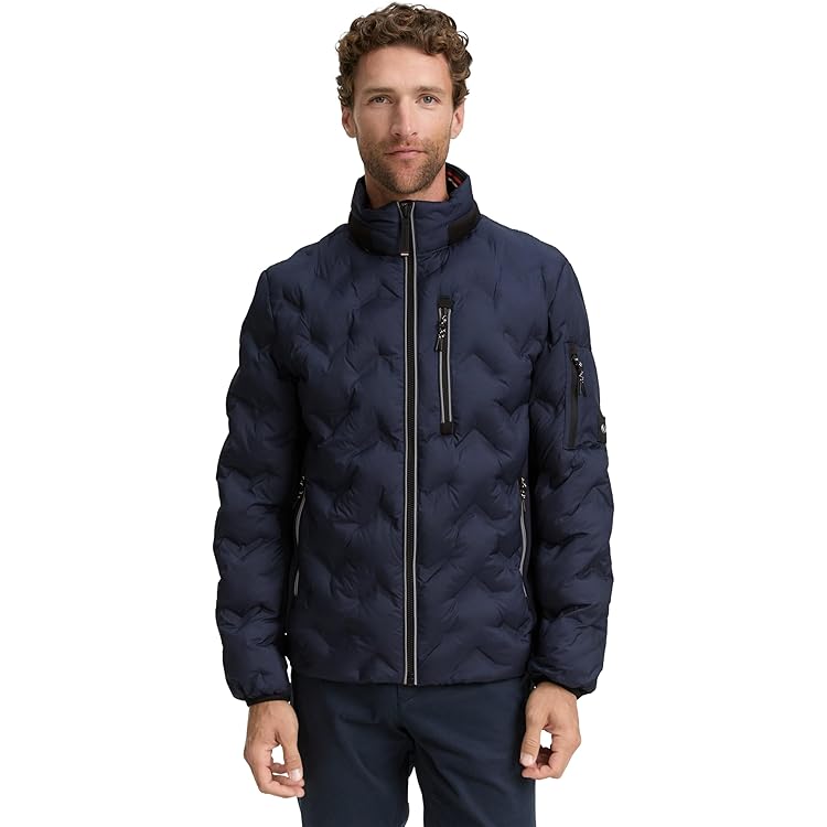 TOM TAILOR Heren 1048486 wollen jas, 10668-Sky Captain Blue, S, 10668 - Sky Captain Blue, S