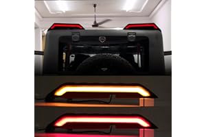 TOCIT LED Spoiler Roof Light compatible With Thar, Thar Roxx and Jimny, Matrix Beam, Start Animation, Indicator Flow