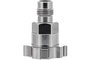 MASTER AIRBRUSH Master Pro Paint System MPS Spray Gun Cup Adapter 840 - Converts Iwata Supernova LS400, WS400 Spray Guns for Use with The Master Paint System MPS Disposable Spray Gun Cup Liners and Lid System