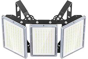 TOPAUBUB Faretti a Faretto LED da Esterno 300W 30000LM - Faretto Fari Faro LED Esterno 1 Pezzi, 6500K Luce Fredda IP66 Impermeabile per Giardino, Patio, Terrazza, Garage