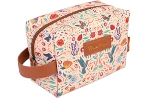 Grupo Erik Frida Kahlo Cosmetic Bag | 7.9 x 5.7 x 3.9 inches - 20 x 14.5 x 10 cm | Cosmetic Case | Large Pencil Case | Pencil Case | Cosmetic Pouch | Travel Toiletry Bag | Frida Kahlo Gifts