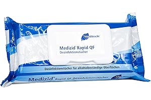Meditrade Medizid® Rapid QF Disinfectant Wipes 80 Wipes Flow Pack