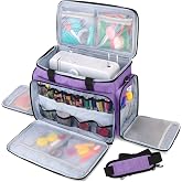 Luxja Bolsa para M&aacute;quina de Coser, Bolsa de Transporte de M&aacute;quina de Coser | Maleta para M&aacute;quina de Coser y Accesorios (Apto