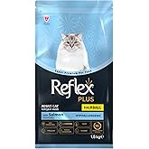 Reflex Plus Hairball Somonlu Yetişkin Kedi Maması, 1.5 Kg