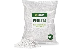 GROWMANIA.ES Control Garden Perlita 100L | Tierra para Plantas y Cultivos Interior y Exterior | Sustrato Natural para Semillas | Fabricado en España