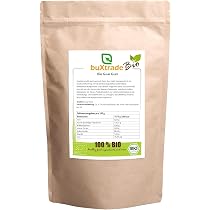 Cumin Gemahlen Gewürze 1 Kg Guarkernmehl Guar Gum E412 – 250g, 5000 CPS, Glutenfrei & Vegan, Zum Binden & Verdicken Kurkuma 1 Kg Guarkernmehl Bio